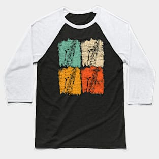 Saxophone Baseball T-Shirt